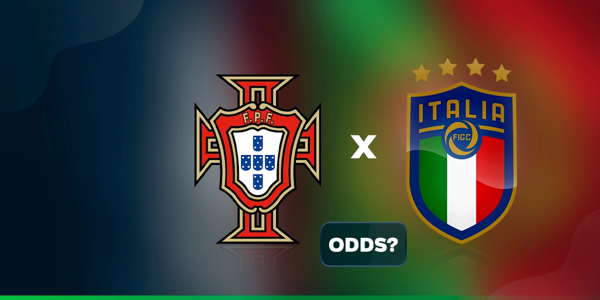 Odds para Portugal e Itália no play off